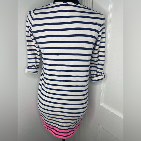 LILLY PULITZER Striped Navy and Pink Dress - Picture 8 of 10